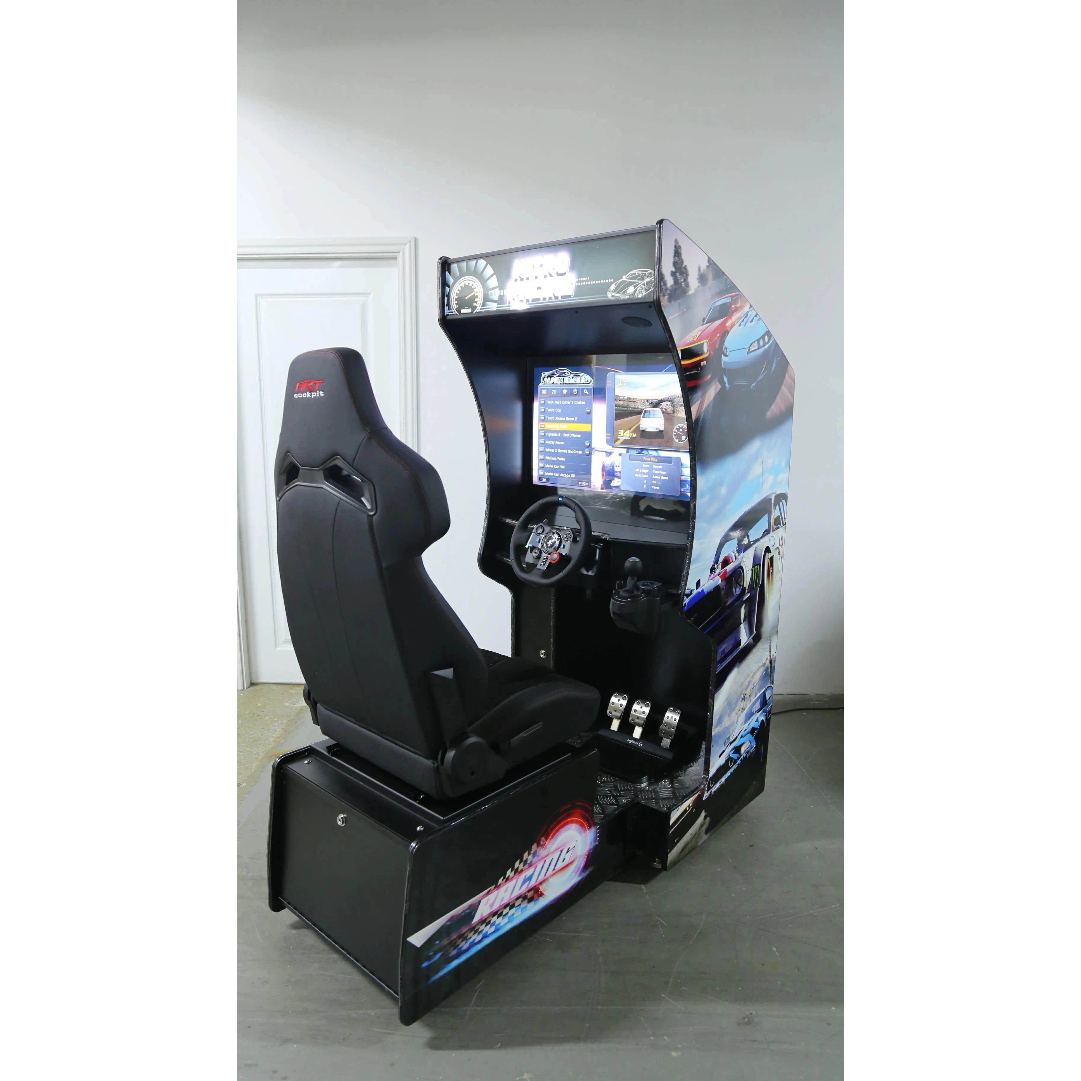 Drive Racing Gaming Machine 32-Inch 4K Car Racing Game Machine — Game Room Shop