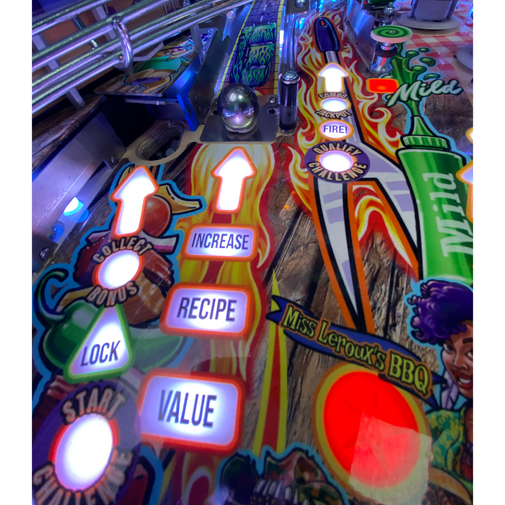 American Pinball Barry O's BBQ Challenge Pinball Machine-Pinball Machines-American Pinball-Classic-Game Room Shop
