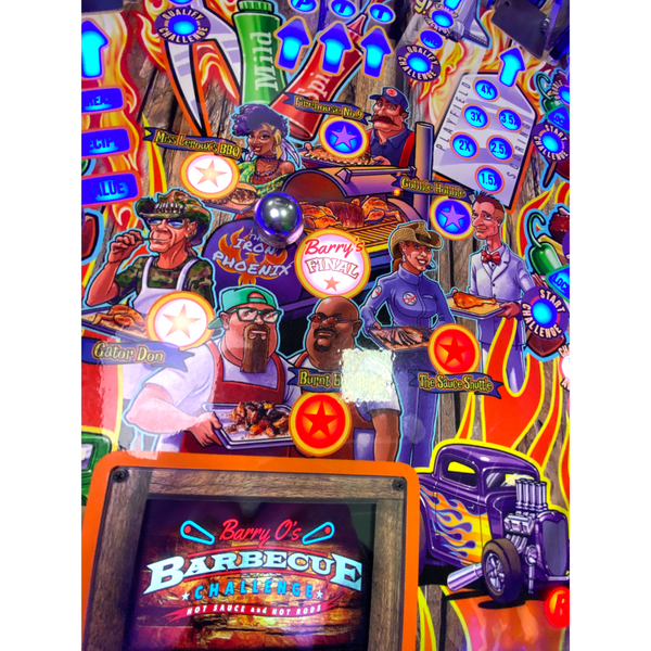 American Pinball Barry O's BBQ Challenge Pinball Machine-Pinball Machines-American Pinball-Classic-Game Room Shop