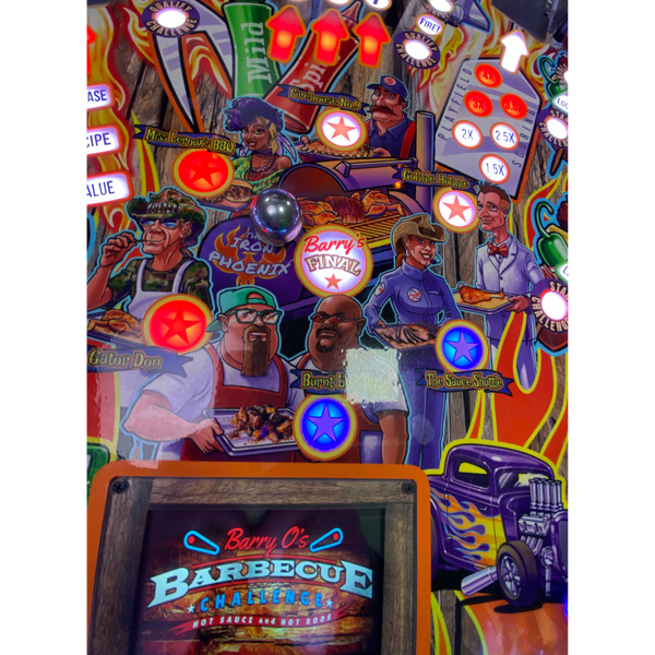 American Pinball Barry O's BBQ Challenge Pinball Machine-Pinball Machines-American Pinball-Classic-Game Room Shop