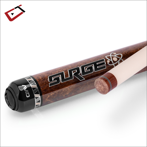 Imperial AVID Surge Jump Cue Brown Stain-Billiard Cues-Imperial-Game Room Shop