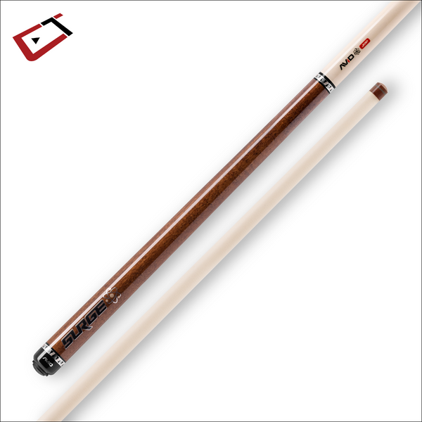 Imperial AVID Surge Jump Cue Brown Stain-Billiard Cues-Imperial-Game Room Shop
