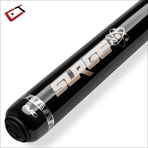 Imperial AVID Surge Jump Cue in Black & Gold Stain-Billiard Cues-Imperial-Game Room Shop