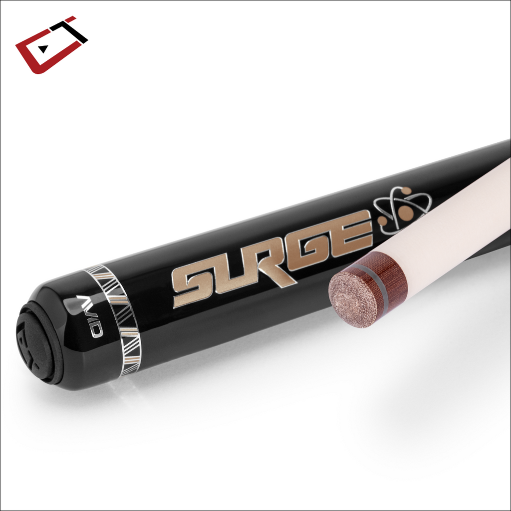 Imperial AVID Surge Jump Cue in Black & Gold Stain-Billiard Cues-Imperial-Game Room Shop