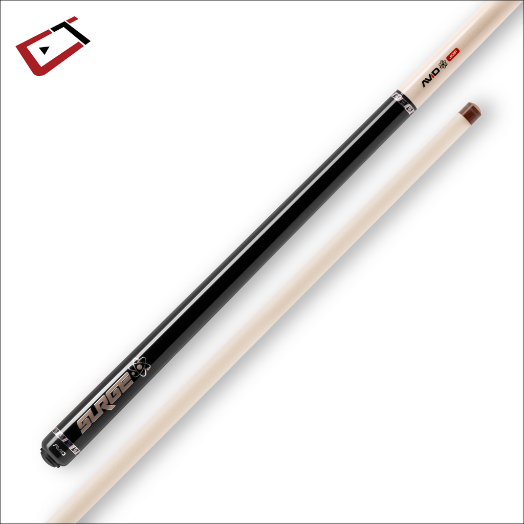 Imperial AVID Surge Jump Cue in Black & Gold Stain-Billiard Cues-Imperial-Game Room Shop