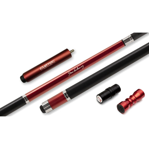 Image of Imperial Cuetec Cynergy SVB Metallic Red Cue (Dakota Edition)-Billiard Cues-Imperial-Game Room Shop