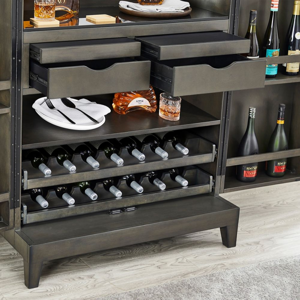 Imperial Sophia Wine & Bar Cabinet-Bars & Cabinets-Imperial-Game Room Shop