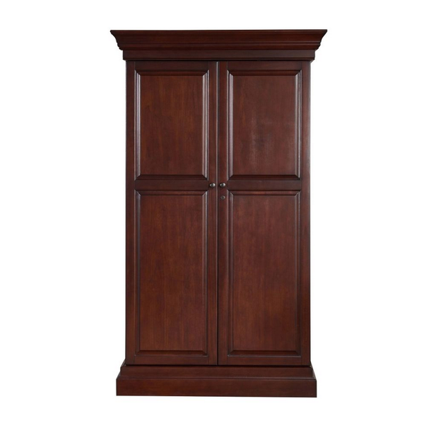 Imperial Ashton Wine & Bar Cabinet-Bars & Cabinets-Imperial-Nut Brown-Game Room Shop