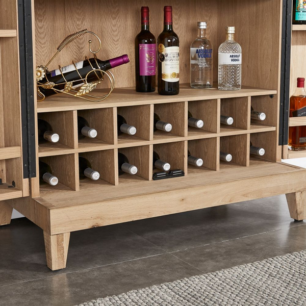 Imperial Fulton Wine & Bar Cabinet-Bars & Cabinets-Imperial-Game Room Shop