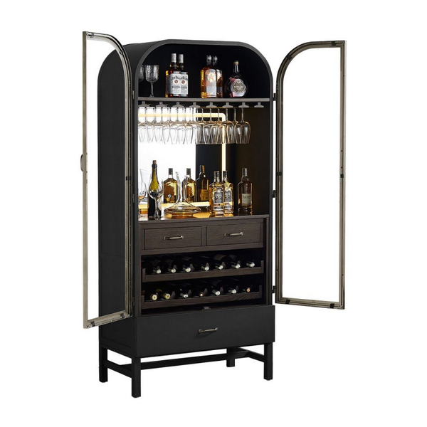 Imperial Kensington Wine & Bar Cabinet-Bars & Cabinets-Imperial-Game Room Shop
