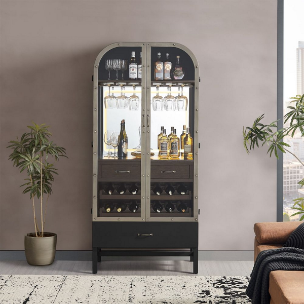 Imperial Kensington Wine & Bar Cabinet-Bars & Cabinets-Imperial-Game Room Shop