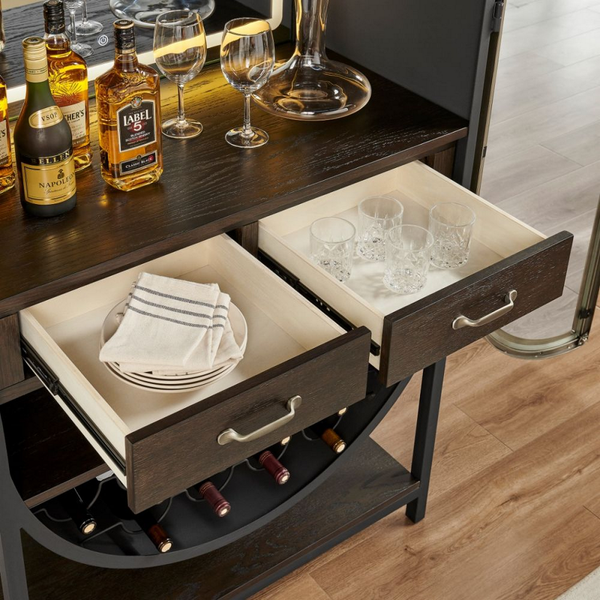 Imperial Sheffield Wine & Bar Cabinet-Bars & Cabinets-Imperial-Game Room Shop