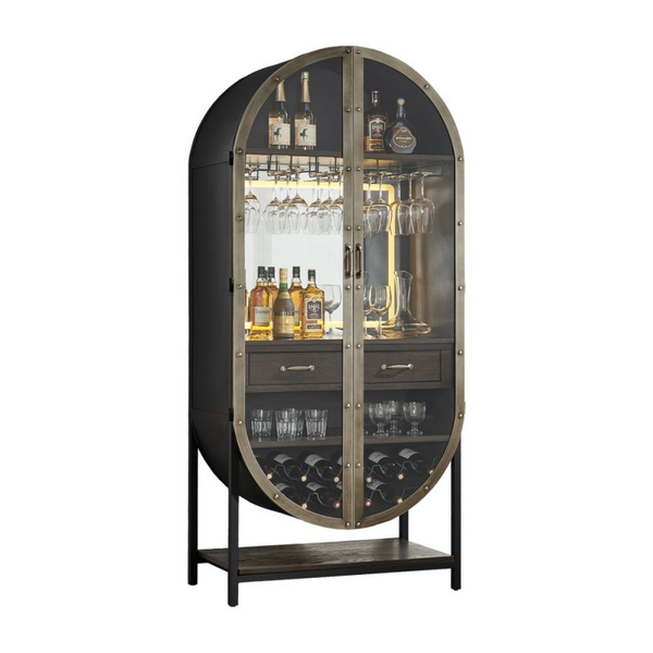 Imperial Sheffield Wine & Bar Cabinet-Bars & Cabinets-Imperial-Game Room Shop