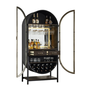 Imperial Sheffield Wine & Bar Cabinet-Bars & Cabinets-Imperial-Game Room Shop
