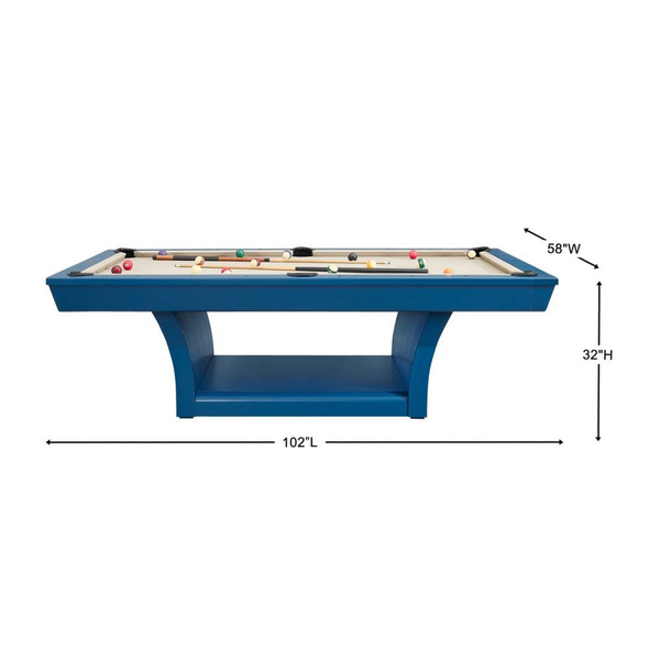Imperial The Hudson 8ft Pool Table-Billiard Tables-Imperial-Game Room Shop