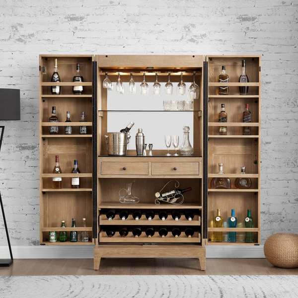 Imperial Westbrook Wine & Bar Cabinet-Bars & Cabinets-Imperial-Game Room Shop