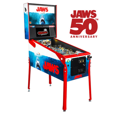 Stern JAWS 50th Anniversary Pinball Machine-Pinball Machines-Stern Pinball-Game Room Shop