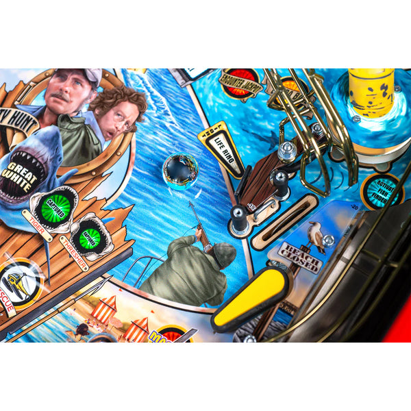 Stern JAWS 50th Anniversary Pinball Machine-Pinball Machines-Stern Pinball-Game Room Shop