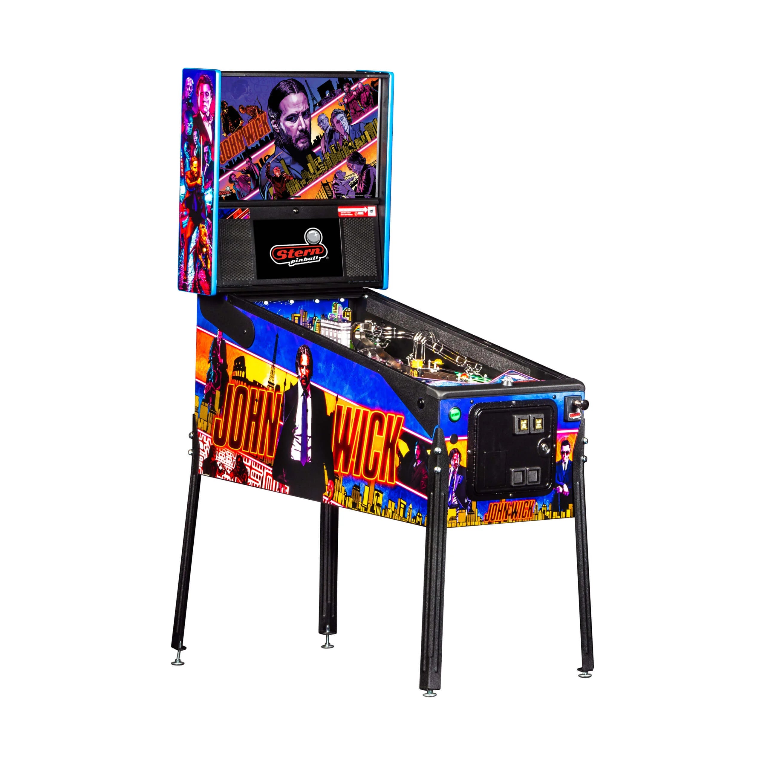 Stern John Wick Pinball Machine-Pinball Machines-Stern-Pro-Game Room Shop