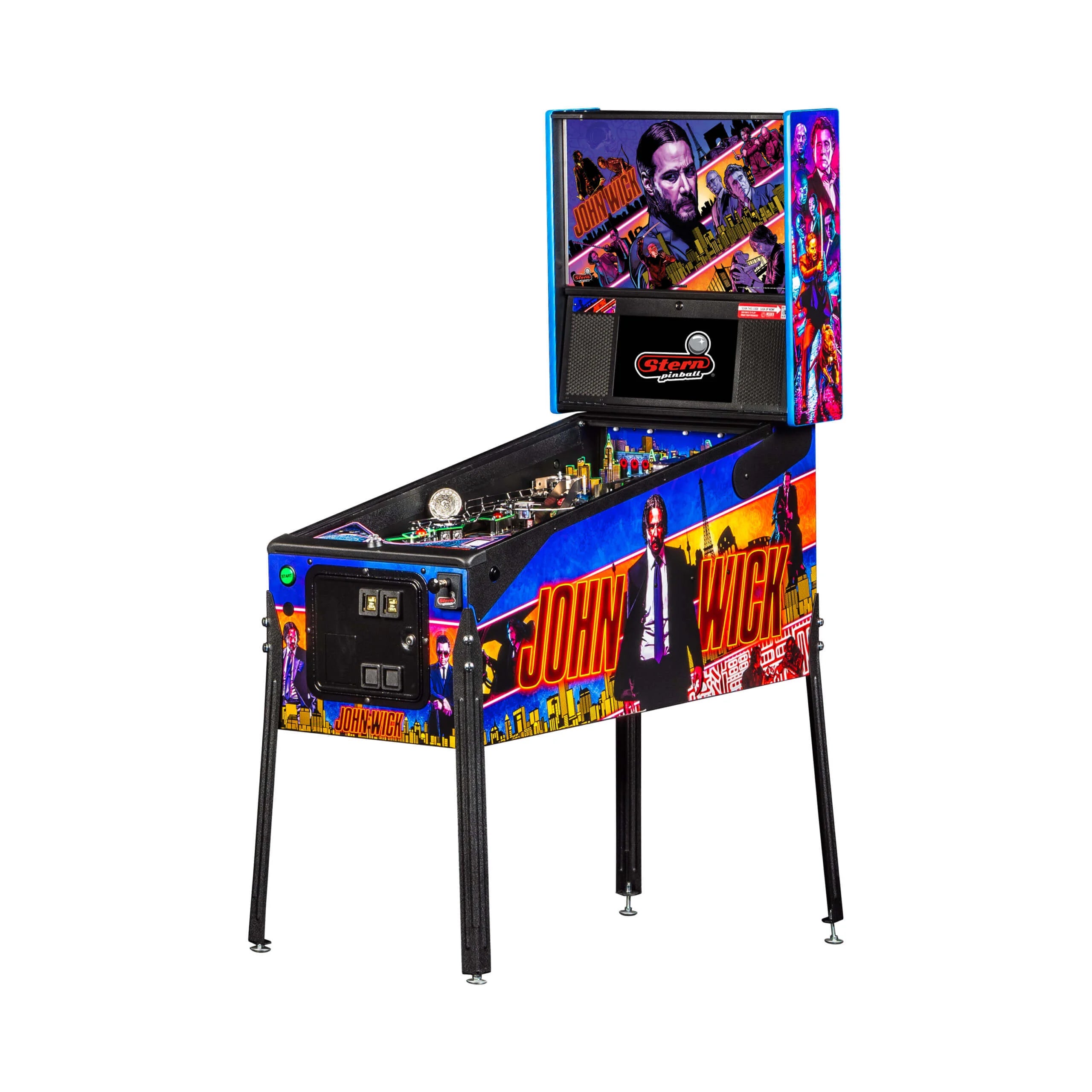 Stern John Wick Pinball Machine-Pinball Machines-Stern-Premium-Game Room Shop
