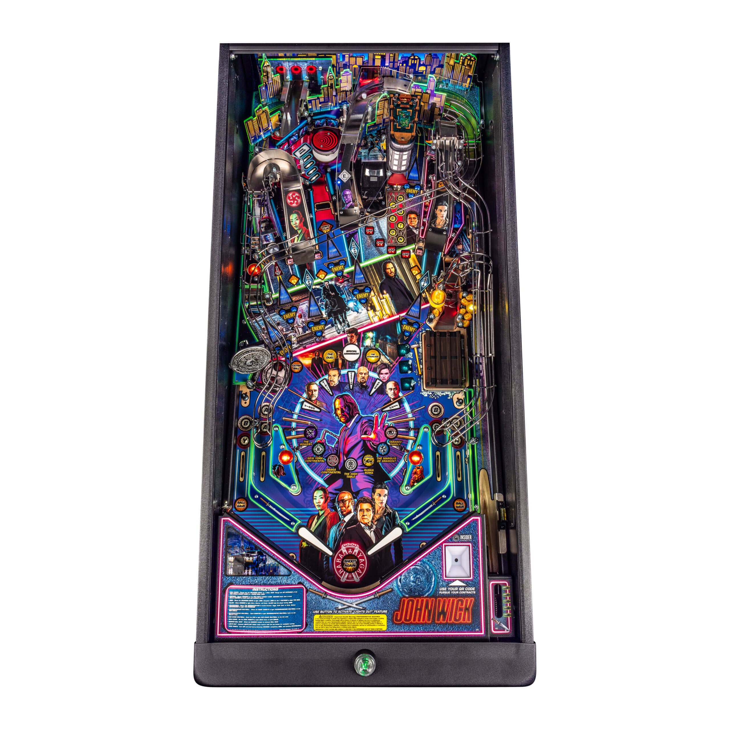 Stern John Wick Pinball Machine-Pinball Machines-Stern-Pro-Game Room Shop