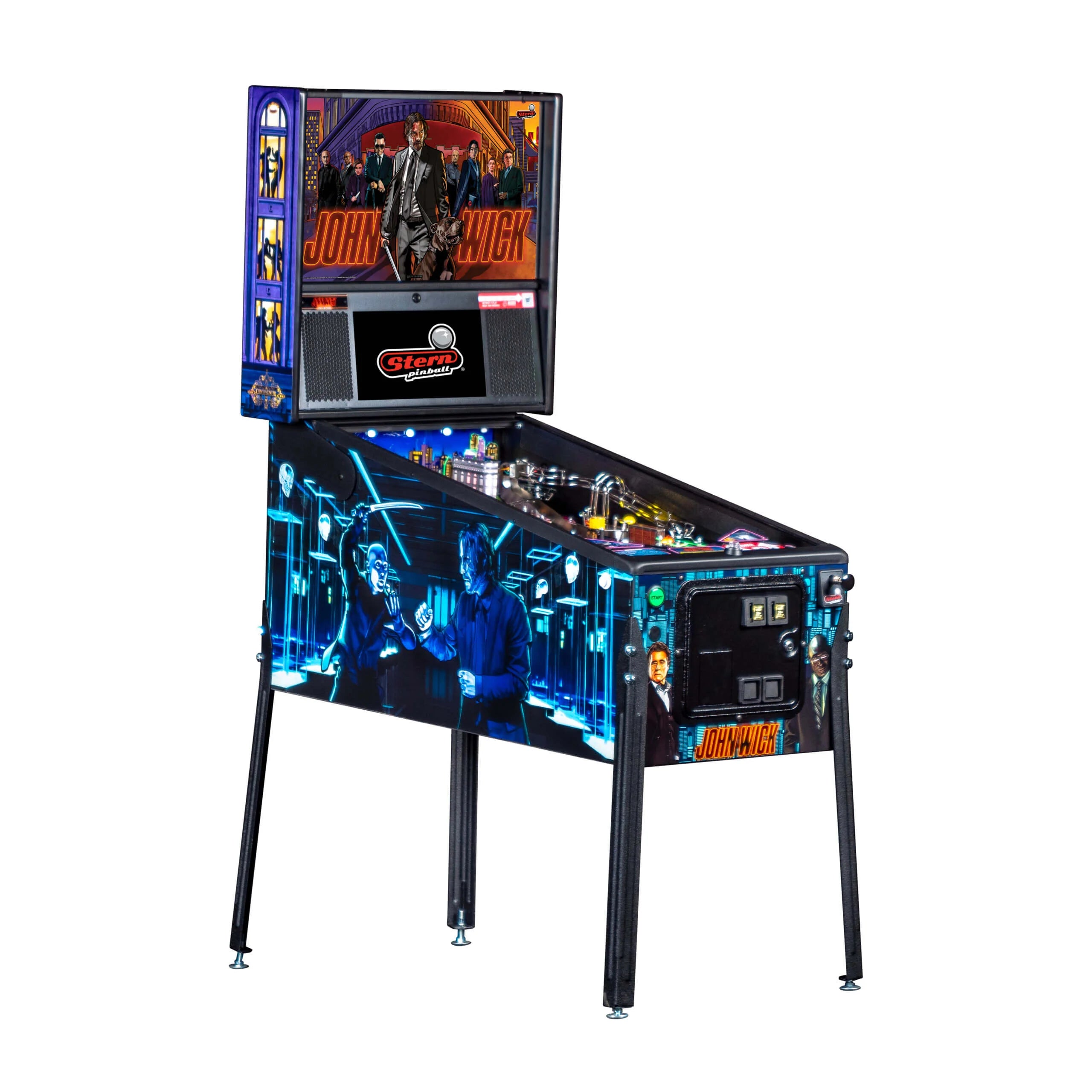 Stern John Wick Pinball Machine-Pinball Machines-Stern-Pro-Game Room Shop