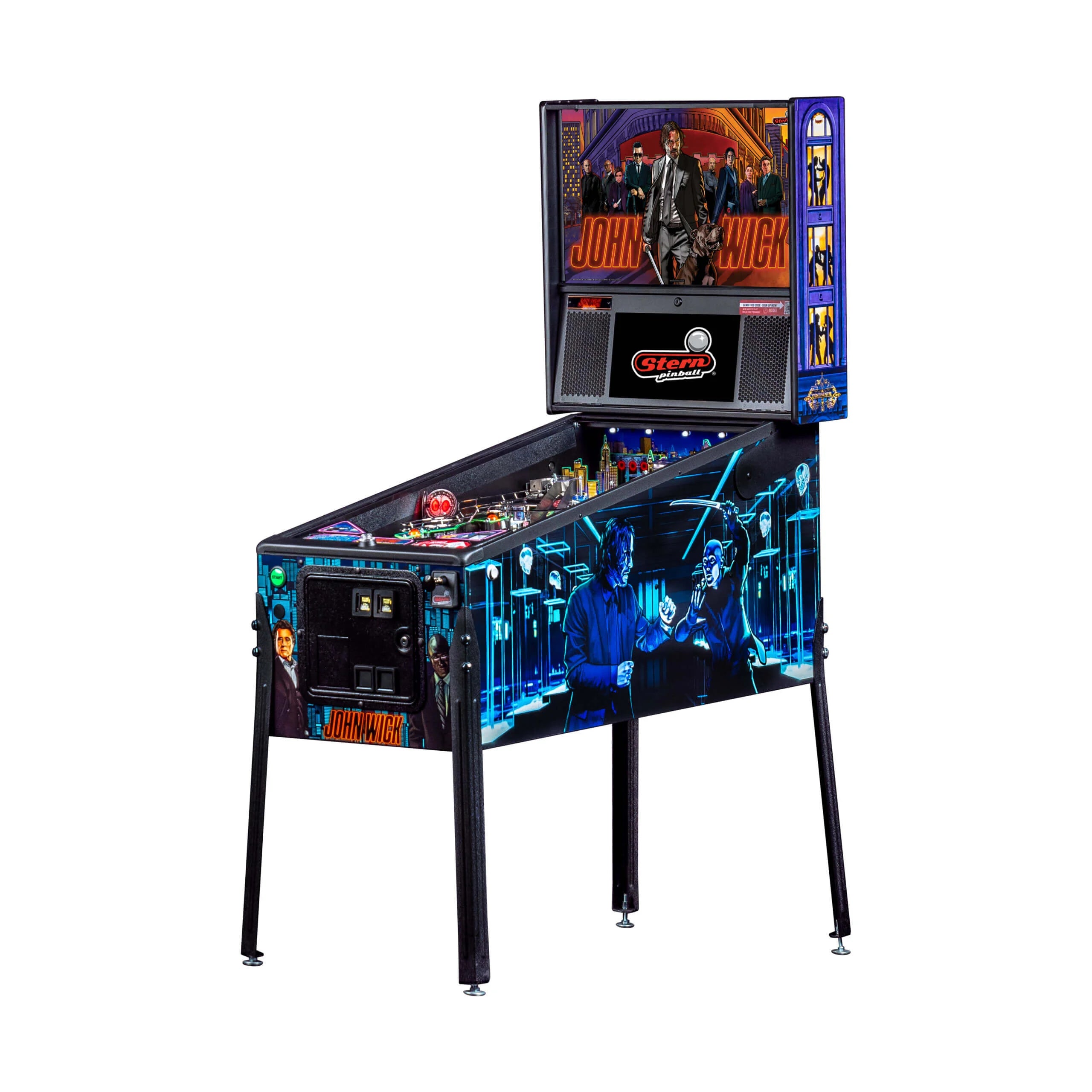 Stern John Wick Pinball Machine-Pinball Machines-Stern-Pro-Game Room Shop