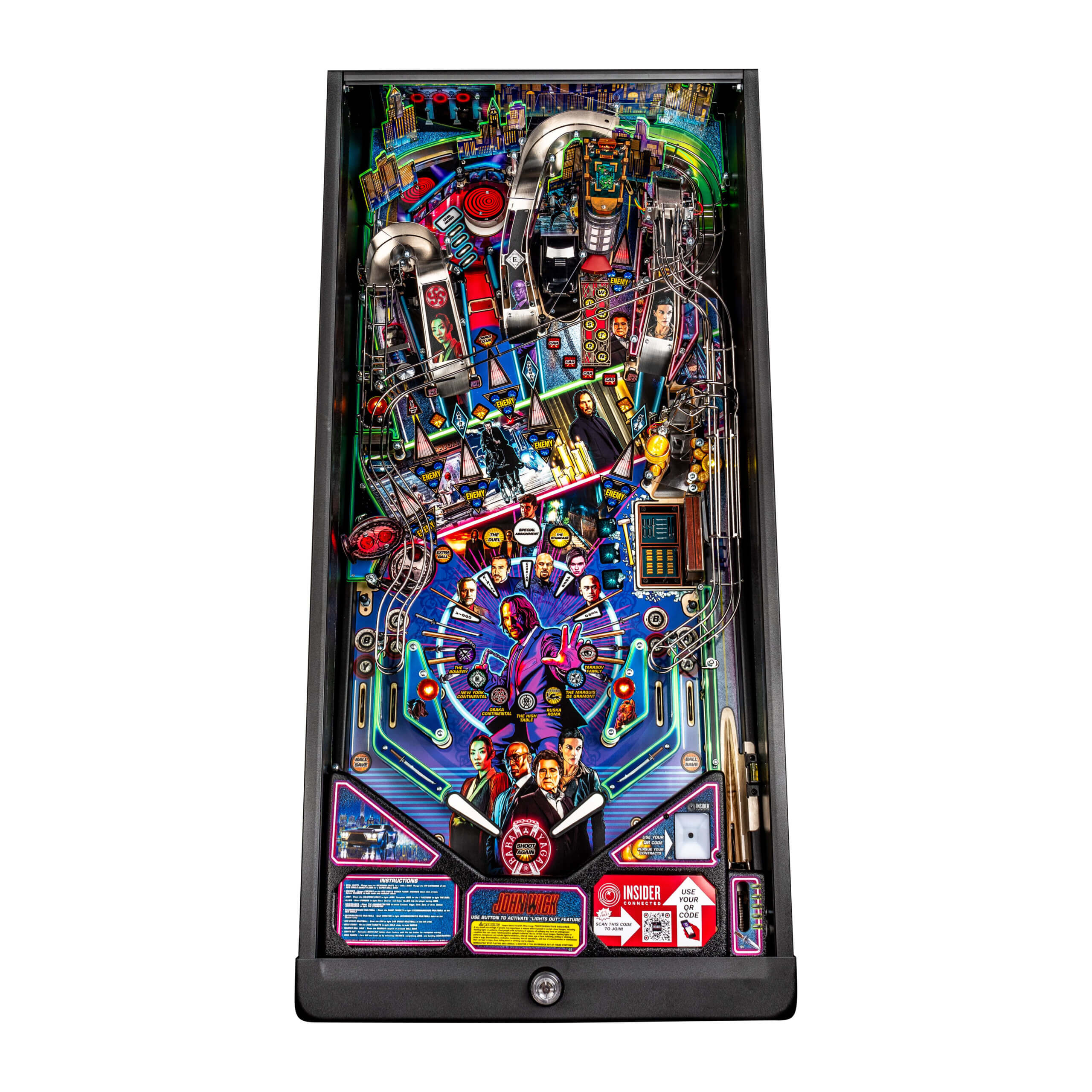 Stern John Wick Pinball Machine-Pinball Machines-Stern-Pro-Game Room Shop