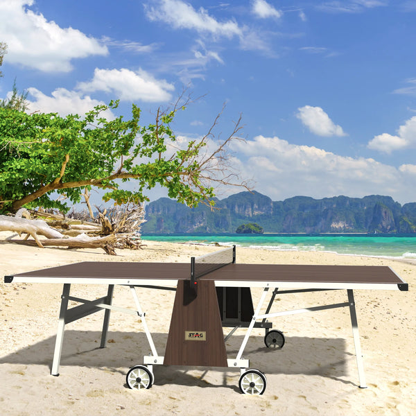 STAG Kona Outdoor Table Tennis Table 4-Player Bundle-Table Tennis Table-Kettler-Game Room Shop