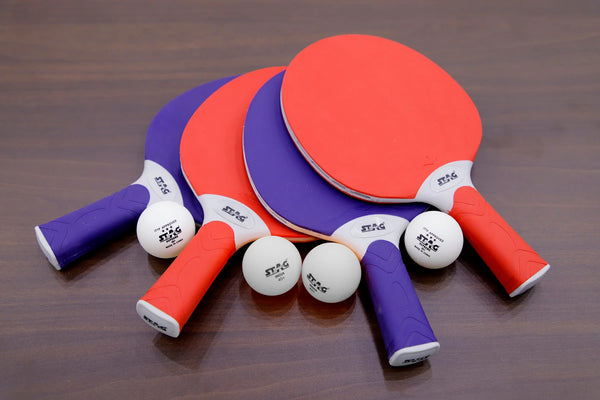 STAG Kona Outdoor Table Tennis Table 4-Player Bundle-Table Tennis Table-Kettler-Game Room Shop