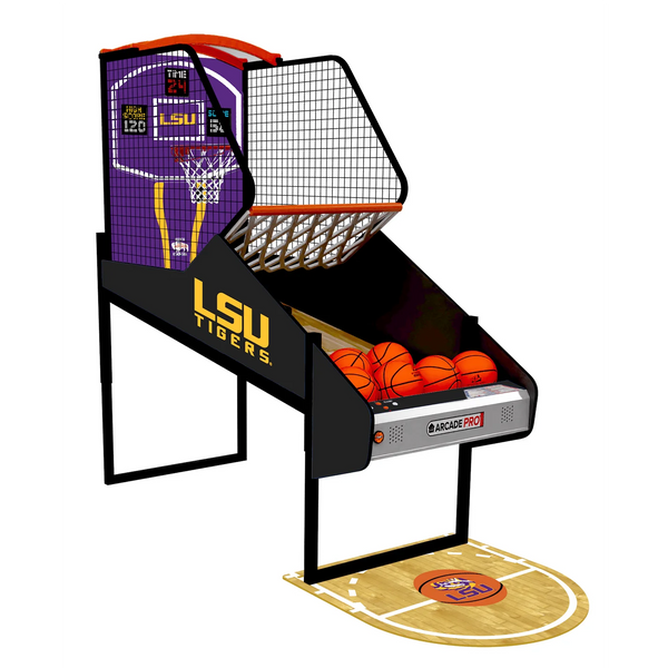 ICE College Game Hoops Pro Basketball Arcade Game-Arcade Games-ICE-Virginia Tech-Game Room Shop