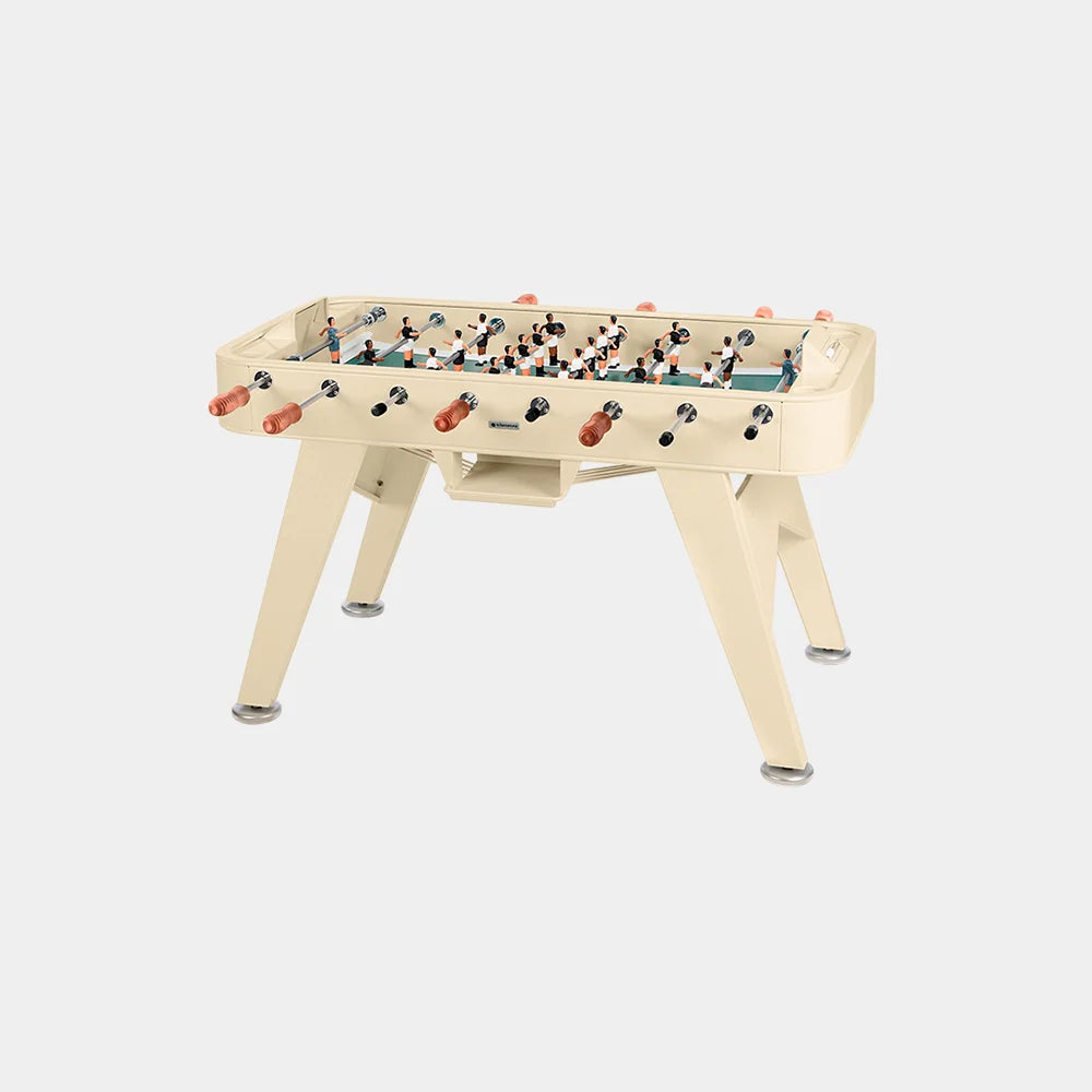 RS Barcelona RS2 Indoor/Outdoor Foosball Table-Foosball Table-RS Barcelona-Iron (Good for Indoor Use)-Light Ivory (MTO)-Game Room Shop
