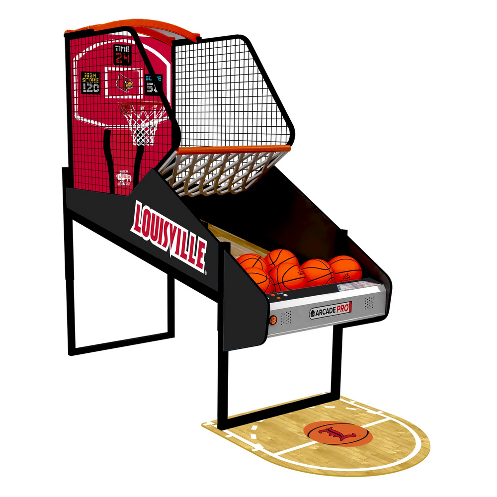 ICE College Game Hoops Pro Basketball Arcade Game-Arcade Games-ICE-Miami Hurricanes-Game Room Shop