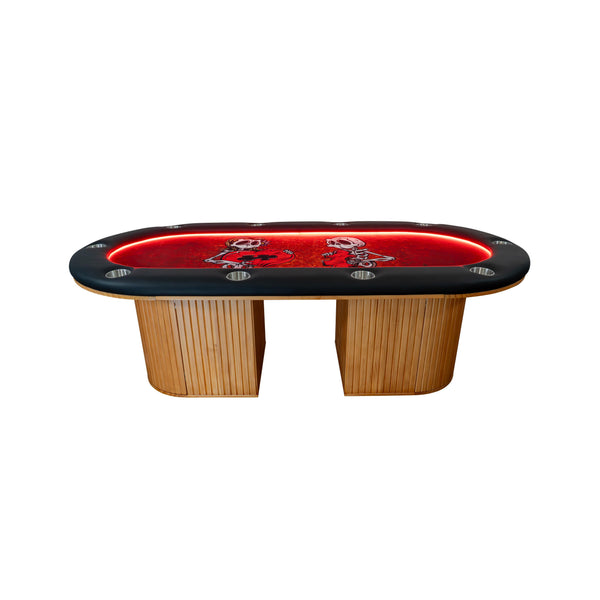 BBO Poker Tables The Miya Poker Table-Poker & Game Tables-BBO Poker Tables-Natural-No Thank You-Game Room Shop