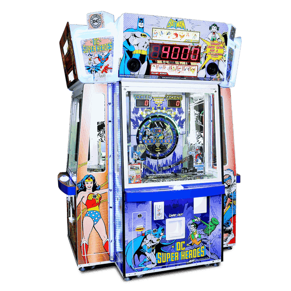 Namco DC Superheroes Coin Pusher — Game Room Shop
