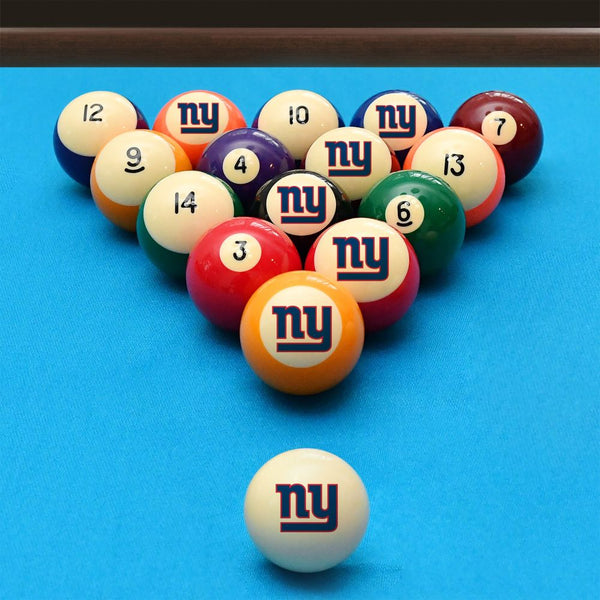 Imperial New York Giants Billiard Balls with Numbers-Billiard Balls-Imperial-Game Room Shop