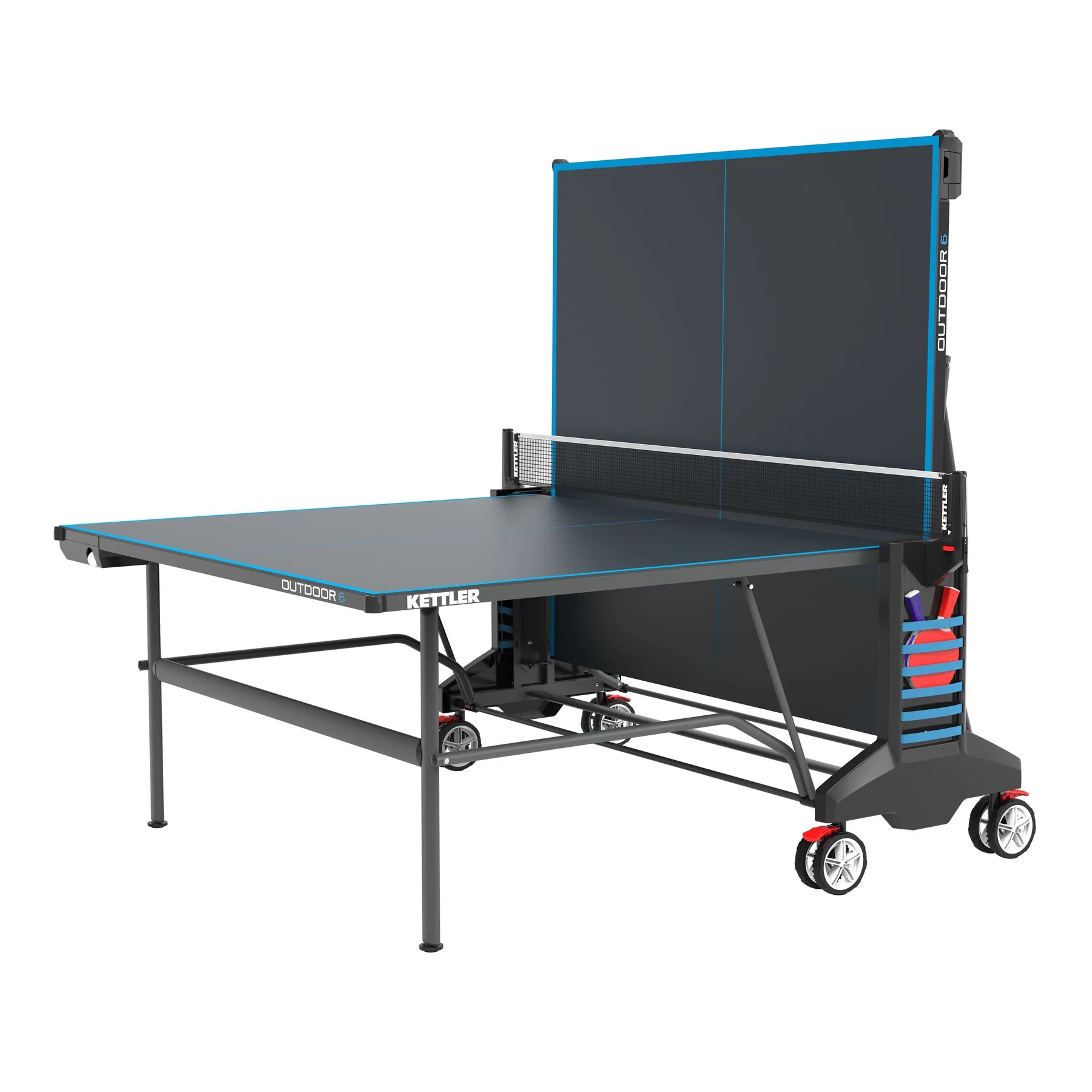 costco kettler outdoor 6 KETTLER Outdoor 6 Table Tennis 4-Player Bundle Table Only