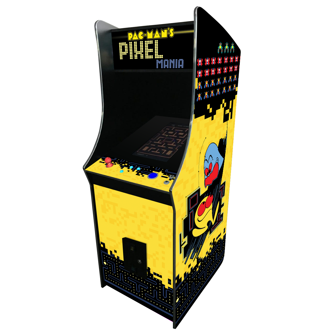 Pac-Man Style Arcade Cabinet Multicade — Game Room Shop