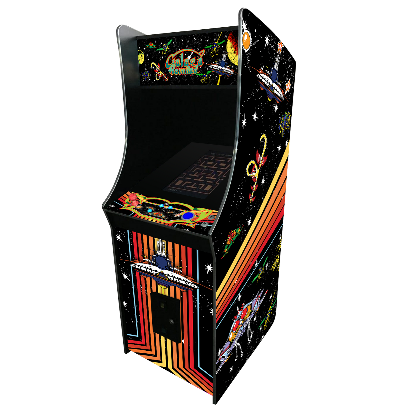Pac-Man Style Arcade Cabinet Multicade — Game Room Shop