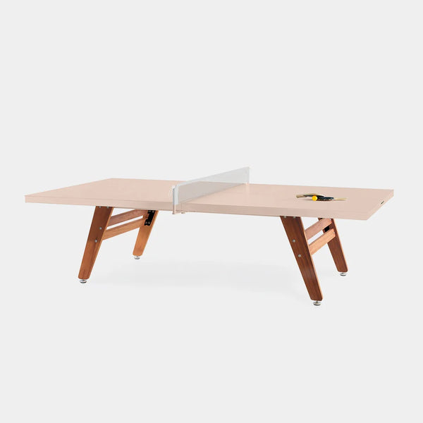 RS Barcelona RS Stationary Ping Pong Table-Table Tennis Table-RS Barcelona-Peach Rose (MTO)-Game Room Shop