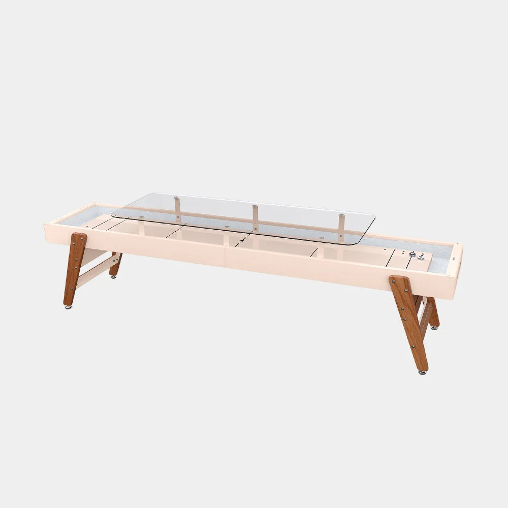 RS Barcelona Track Dining Shuffleboard Table-Shuffleboards-RS Barcelona-9ft Length-Peach Rose (MTO)-Game Room Shop