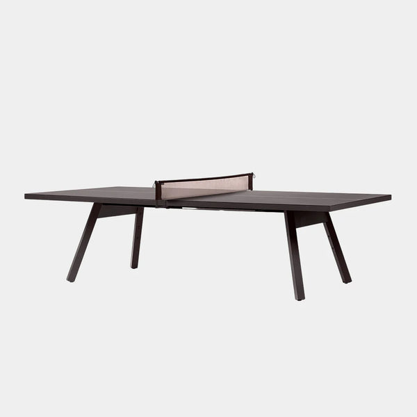 RS Barcelona You and Me Monochrome Ping Pong Table-Table Tennis Table-RS Barcelona-Grey Brown-Standard-Game Room Shop