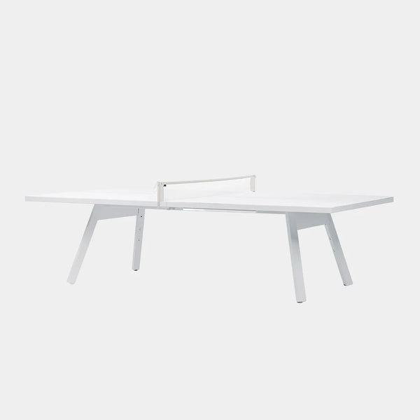 RS Barcelona You and Me Monochrome Ping Pong Table-Table Tennis Table-RS Barcelona-White-Standard-Game Room Shop