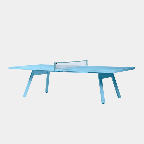 RS Barcelona You and Me Monochrome Ping Pong Table-Table Tennis Table-RS Barcelona-Cool Blue-Standard-Game Room Shop