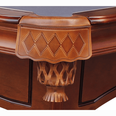 Playcraft Charles River 8' Slate Pool Table-Billiard Tables-Playcraft-Chestnut-Game Room Shop