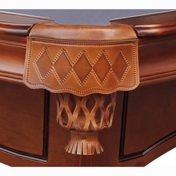 Playcraft Charles River 8' Slate Pool Table-Billiard Tables-Playcraft-Chestnut-Game Room Shop
