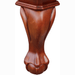 Playcraft Charles River 8' Slate Pool Table-Billiard Tables-Playcraft-Chestnut-Game Room Shop