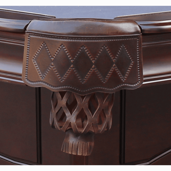 Playcraft Charles River 8' Slate Pool Table-Billiard Tables-Playcraft-Chestnut-Game Room Shop