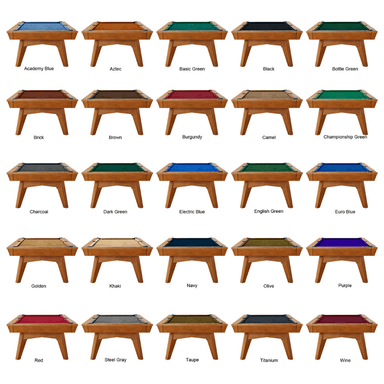 Playcraft Copenhagen 8' Slate Pool Table-Billiard Tables-Playcraft-No Thank You-No Thank You-No Thank You-Game Room Shop