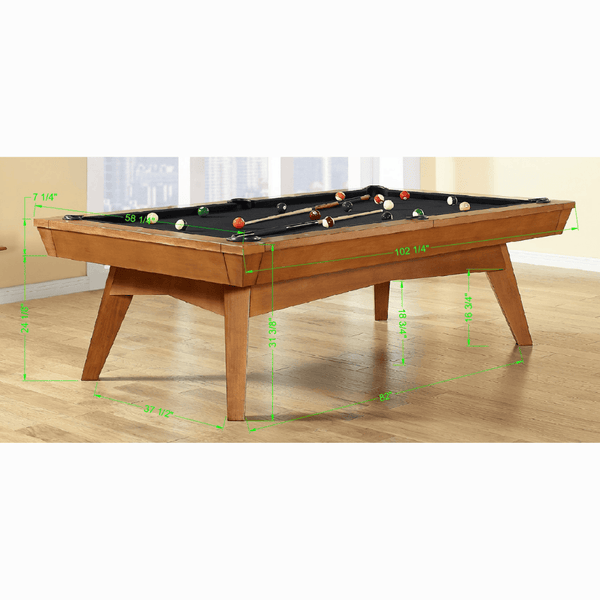 Playcraft Copenhagen 8' Slate Pool Table-Billiard Tables-Playcraft-No Thank You-No Thank You-No Thank You-Game Room Shop